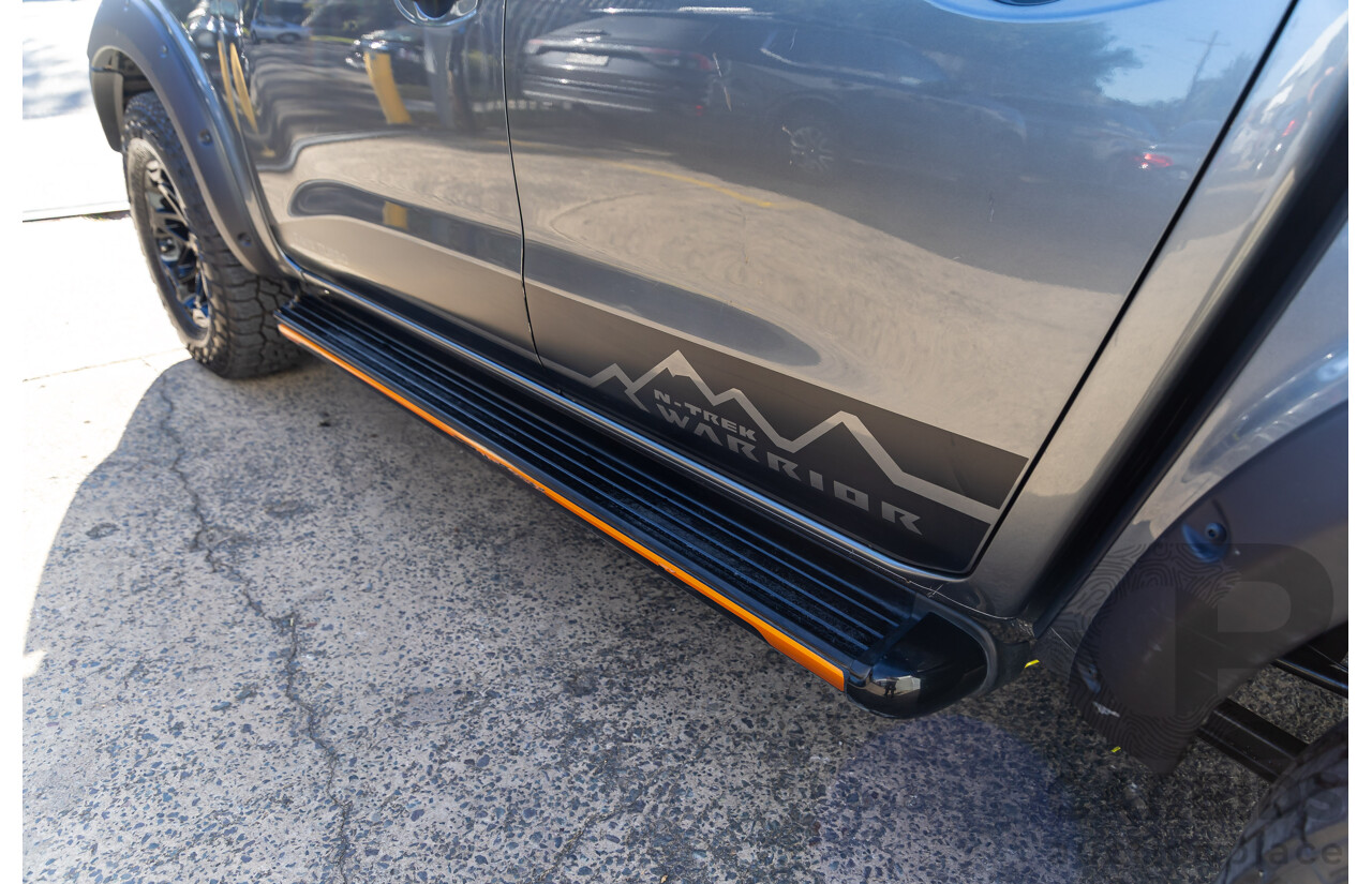 11/2020 Nissan Navara N-Trek Warrior (4x4) D23 Series 4 MY20 Dual Cab P/Up Slate Grey Metallic Twin Turbo Diesel 2.3L
