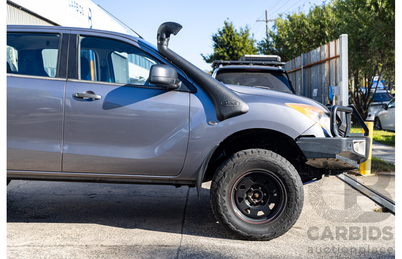 03/2014 Mazda Bt-50 XT (4x4) MY14 Dual Cab Utility Titanium Grey Metallic Turbo Diesel 3.2L