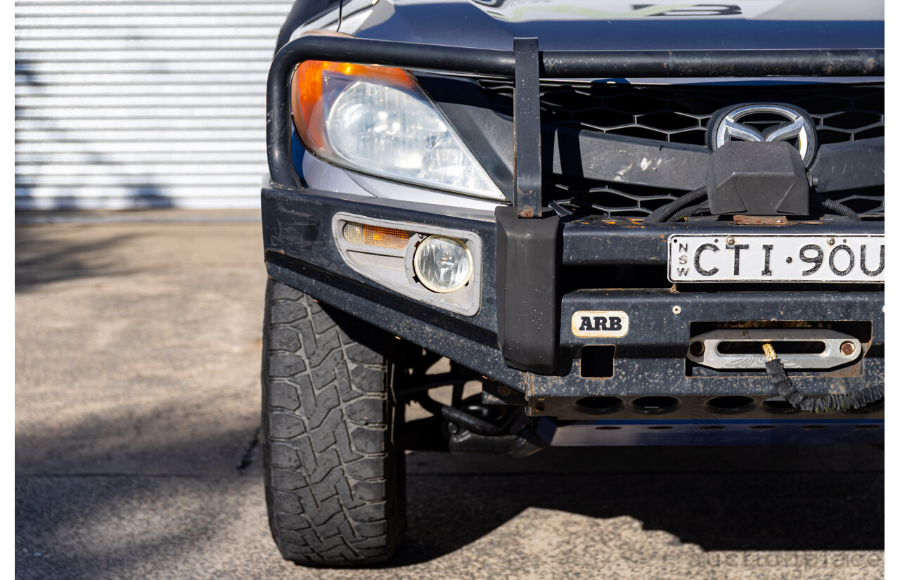 03/2014 Mazda Bt-50 XT (4x4) MY14 Dual Cab Utility Titanium Grey Metallic Turbo Diesel 3.2L