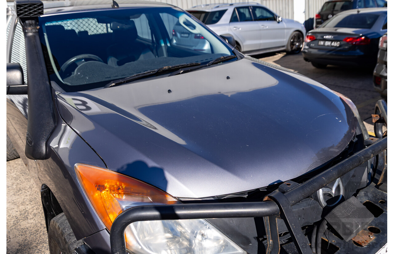03/2014 Mazda Bt-50 XT (4x4) MY14 Dual Cab Utility Titanium Grey Metallic Turbo Diesel 3.2L