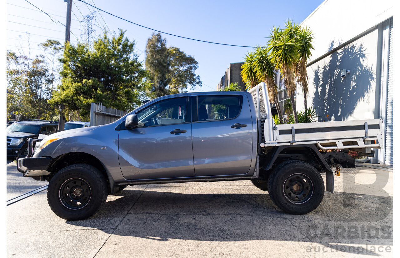 03/2014 Mazda Bt-50 XT (4x4) MY14 Dual Cab Utility Titanium Grey Metallic Turbo Diesel 3.2L