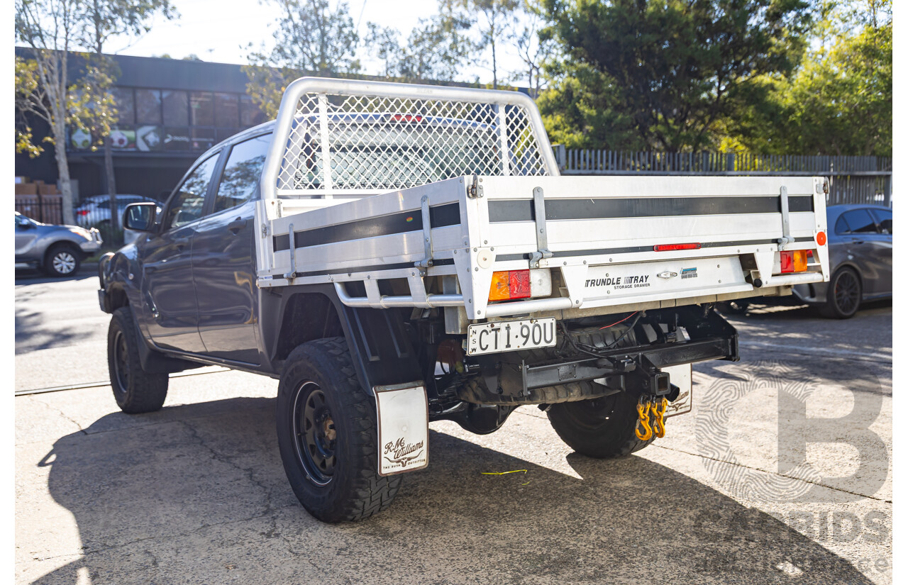 03/2014 Mazda Bt-50 XT (4x4) MY14 Dual Cab Utility Titanium Grey Metallic Turbo Diesel 3.2L