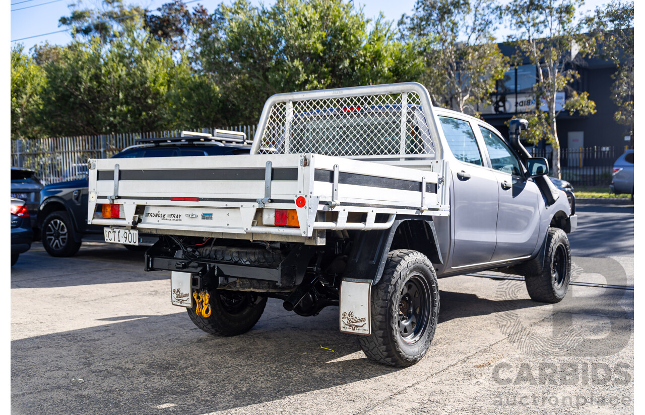 03/2014 Mazda Bt-50 XT (4x4) MY14 Dual Cab Utility Titanium Grey Metallic Turbo Diesel 3.2L