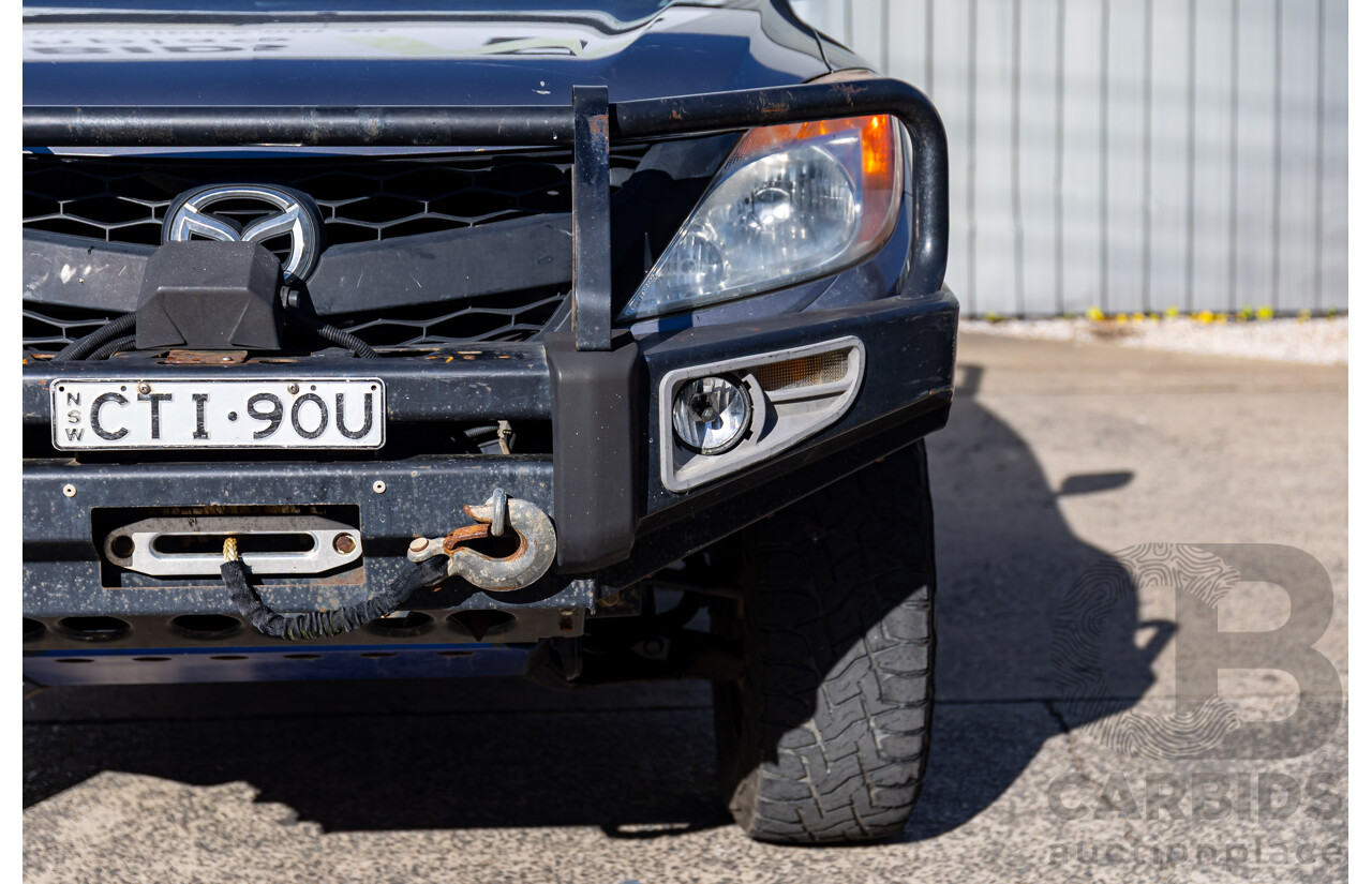 03/2014 Mazda Bt-50 XT (4x4) MY14 Dual Cab Utility Titanium Grey Metallic Turbo Diesel 3.2L