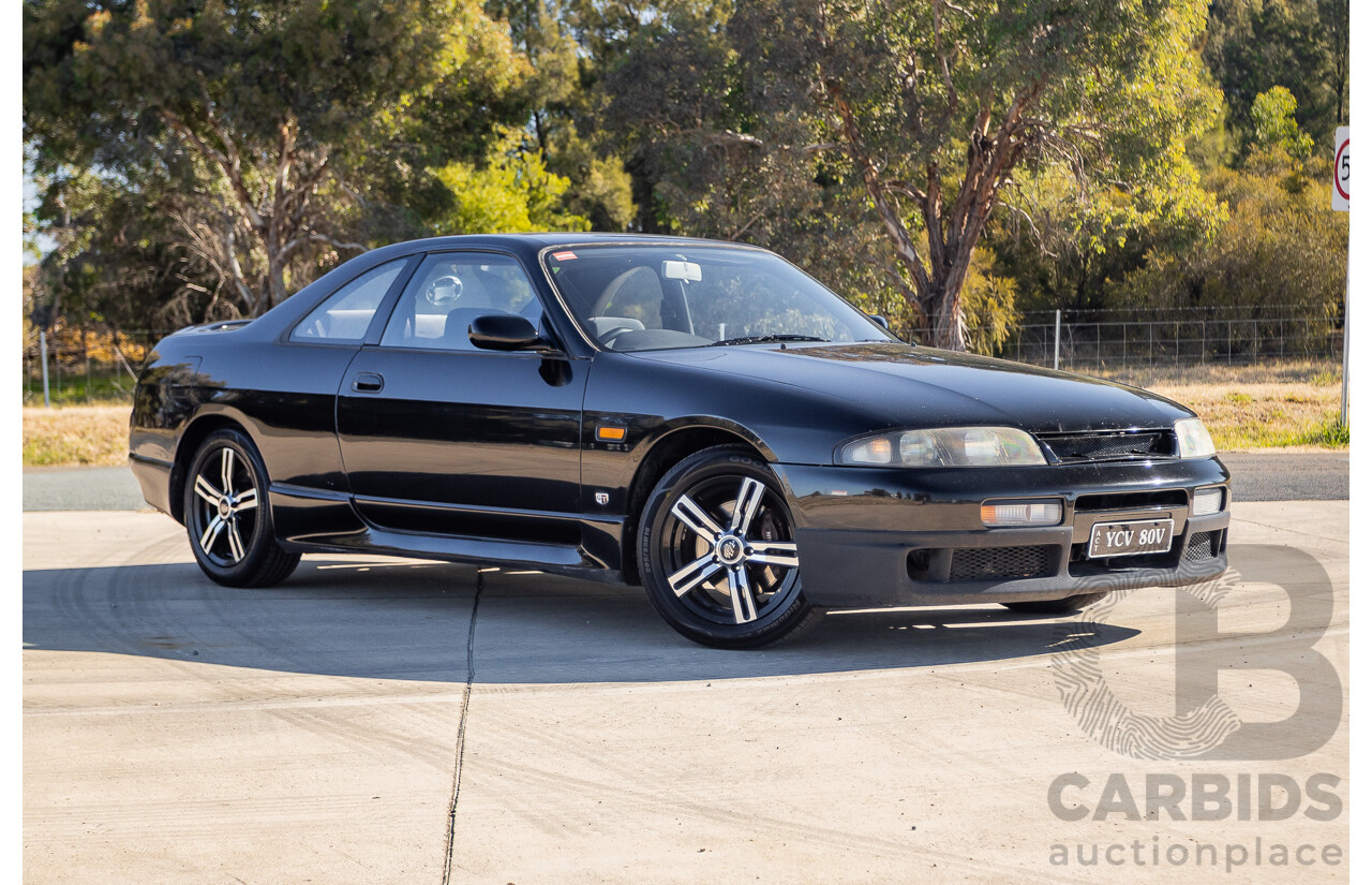 1993 - COMP 10/2002 Nissan Skyline R33 GTS25T ECR33 Series 1 2d Coupe KH3 Super Black Turbo 2.5L -  Import