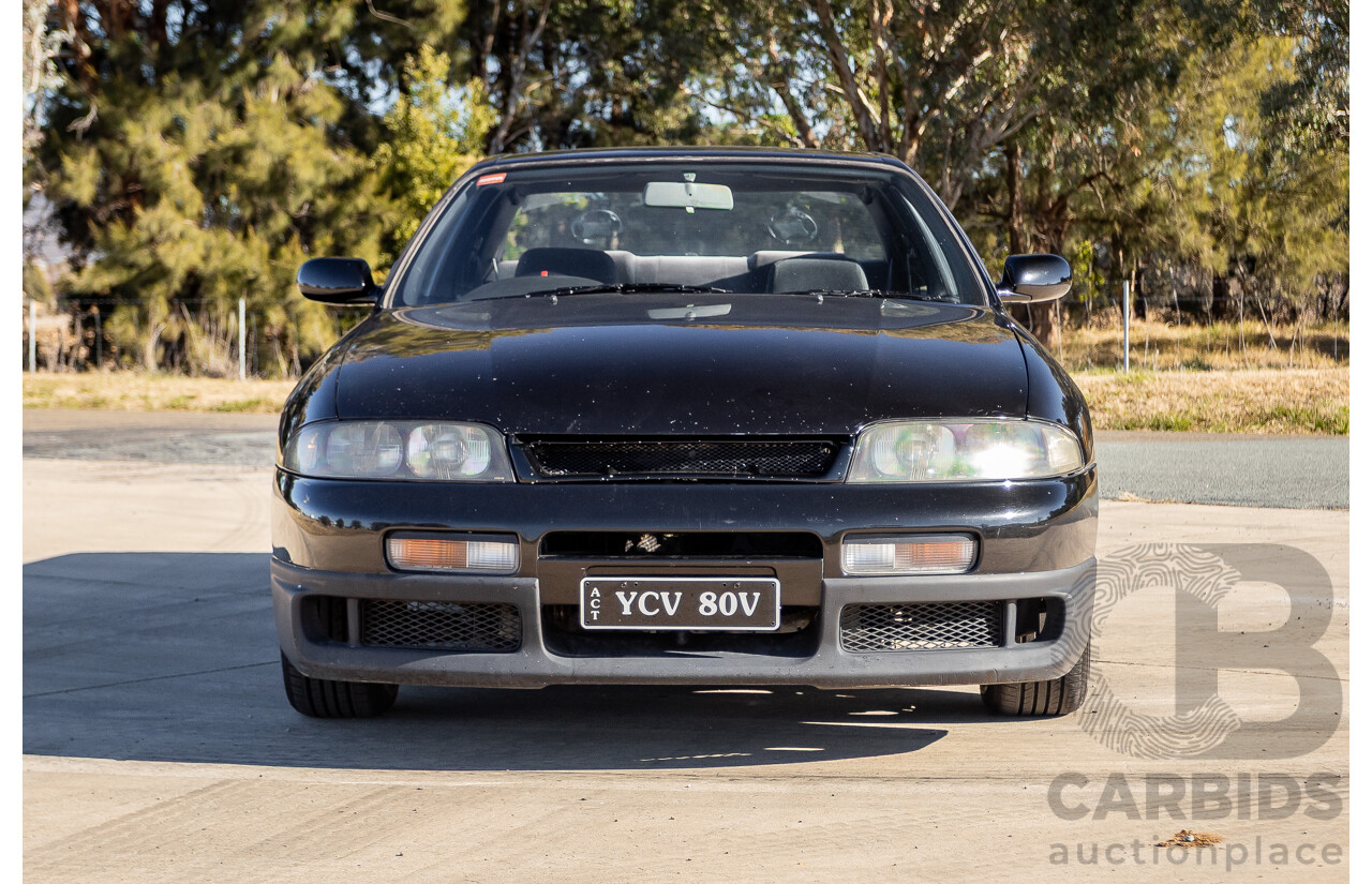 1993 - COMP 10/2002 Nissan Skyline R33 GTS25T ECR33 Series 1 2d Coupe KH3 Super Black Turbo 2.5L -  Import