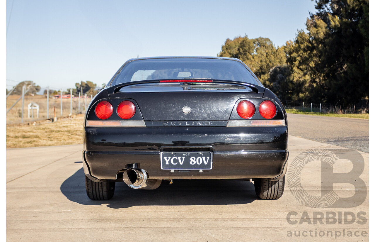 1993 - COMP 10/2002 Nissan Skyline R33 GTS25T ECR33 Series 1 2d Coupe KH3 Super Black Turbo 2.5L -  Import