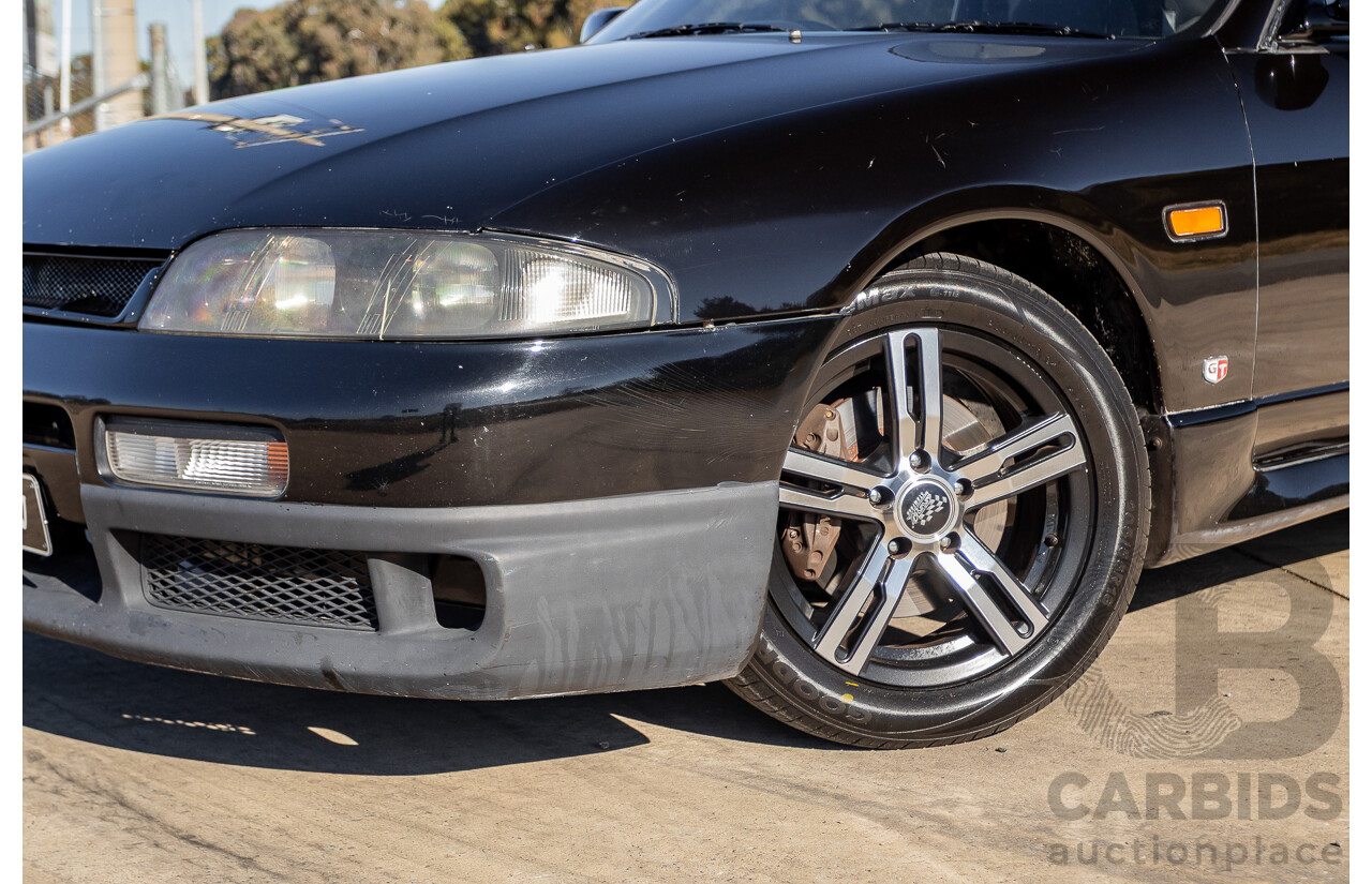 1993 - COMP 10/2002 Nissan Skyline R33 GTS25T ECR33 Series 1 2d Coupe KH3 Super Black Turbo 2.5L -  Import