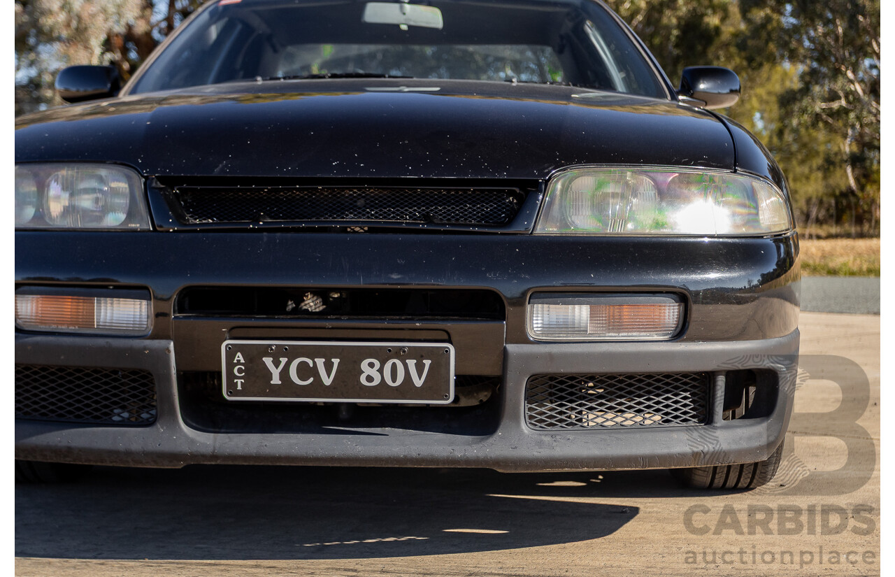 1993 - COMP 10/2002 Nissan Skyline R33 GTS25T ECR33 Series 1 2d Coupe KH3 Super Black Turbo 2.5L -  Import