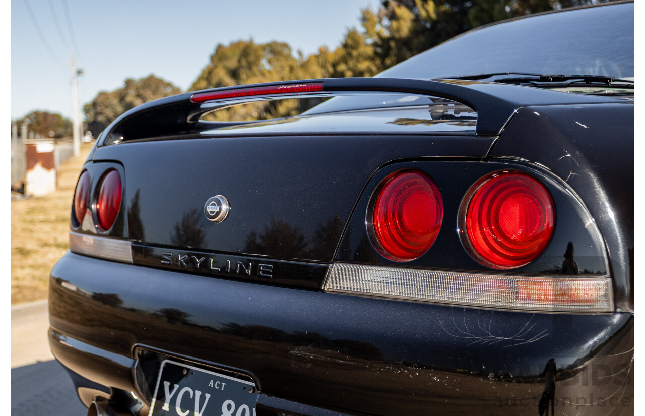 1993 - COMP 10/2002 Nissan Skyline R33 GTS25T ECR33 Series 1 2d Coupe KH3 Super Black Turbo 2.5L -  Import