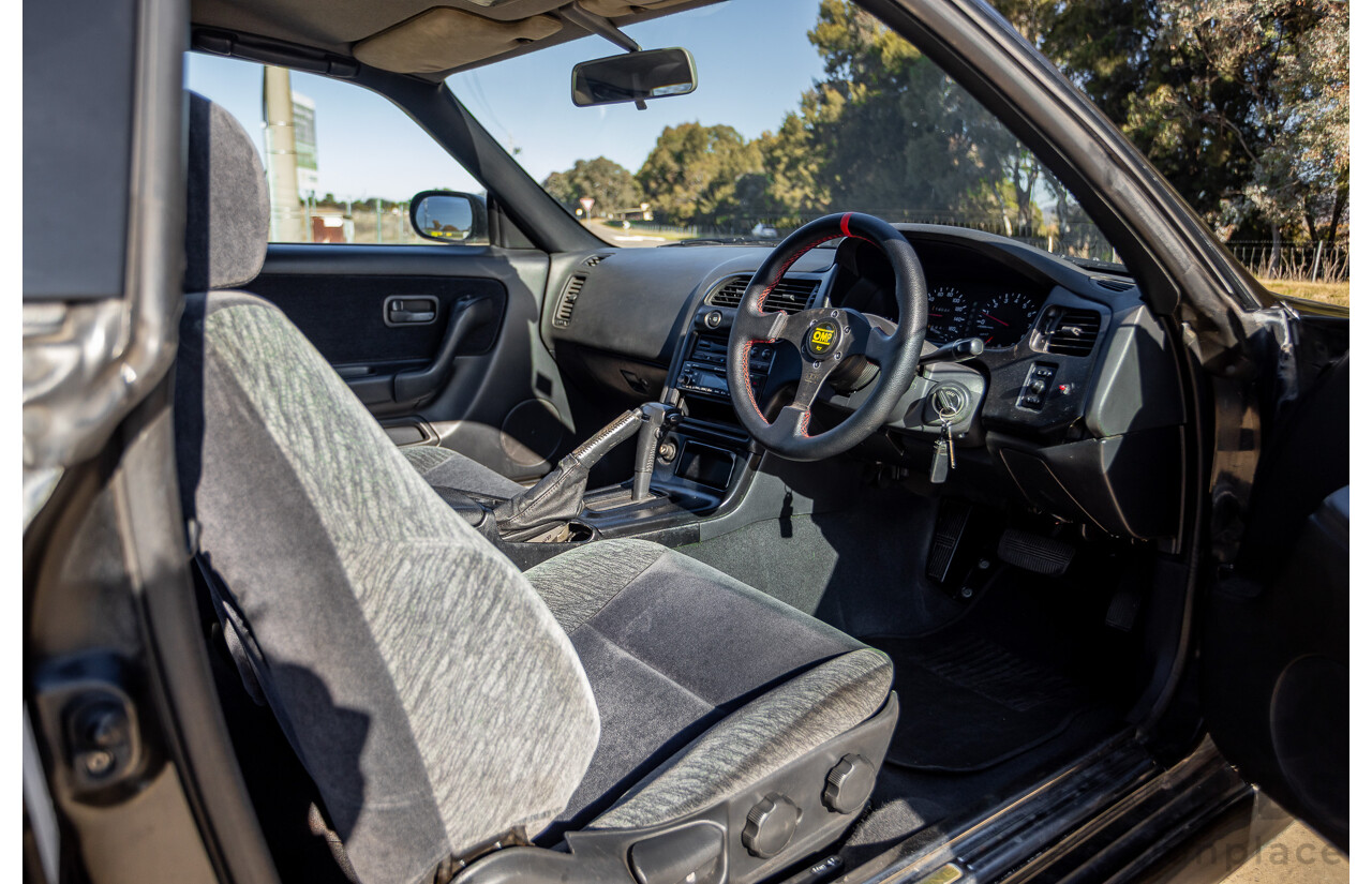 1993 - COMP 10/2002 Nissan Skyline R33 GTS25T ECR33 Series 1 2d Coupe KH3 Super Black Turbo 2.5L -  Import