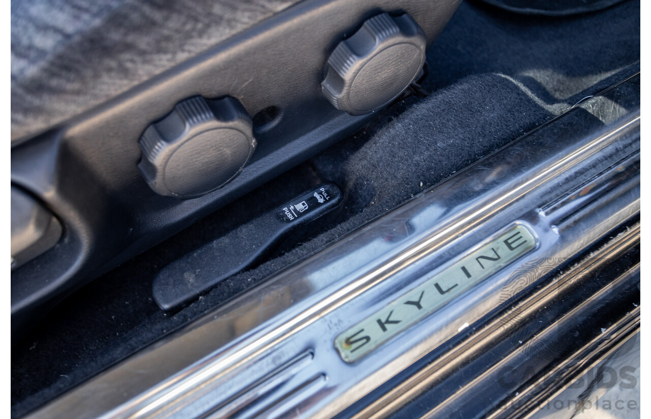 1993 - COMP 10/2002 Nissan Skyline R33 GTS25T ECR33 Series 1 2d Coupe KH3 Super Black Turbo 2.5L -  Import