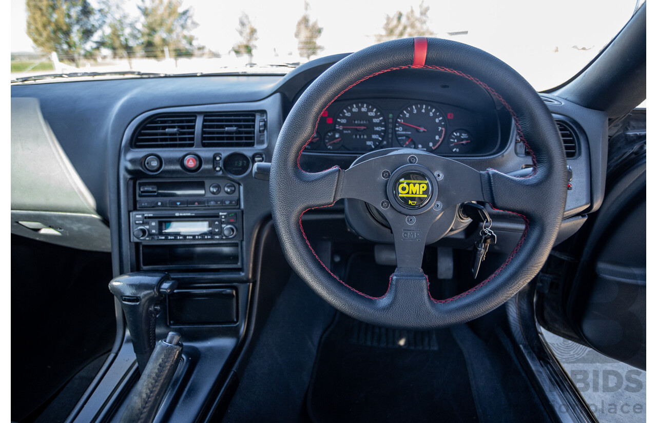 1993 - COMP 10/2002 Nissan Skyline R33 GTS25T ECR33 Series 1 2d Coupe KH3 Super Black Turbo 2.5L -  Import