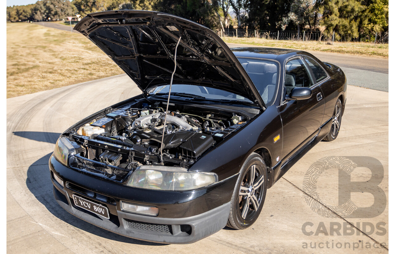 1993 - COMP 10/2002 Nissan Skyline R33 GTS25T ECR33 Series 1 2d Coupe KH3 Super Black Turbo 2.5L -  Import