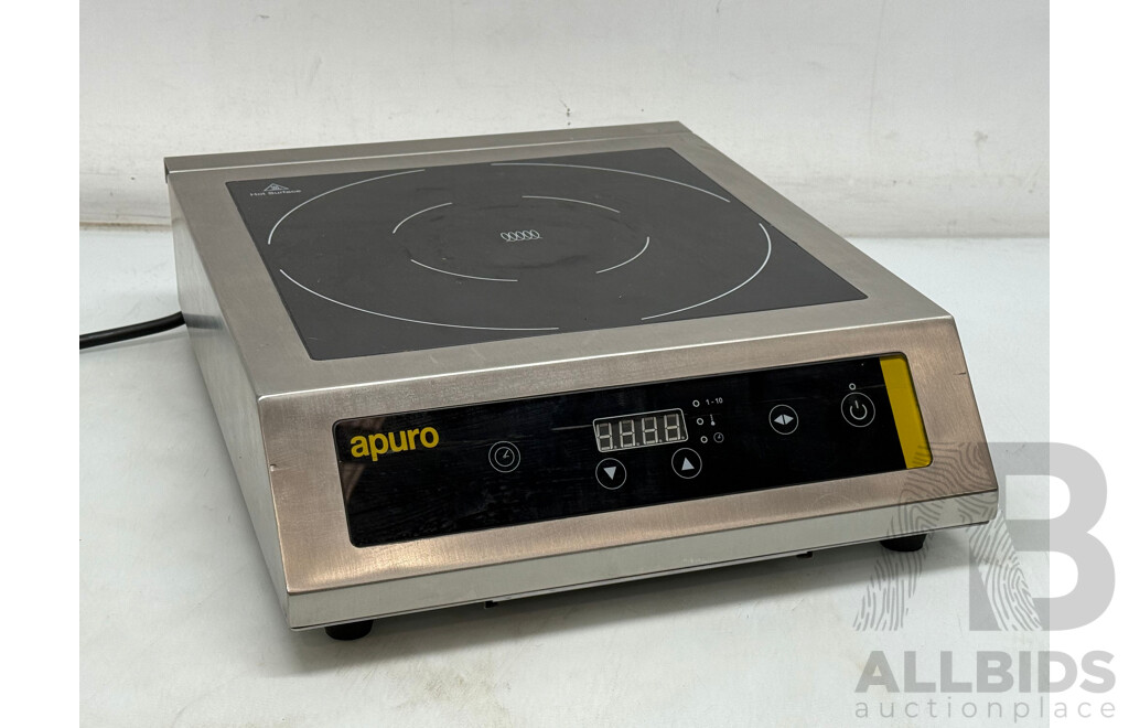 Apuro CP799-A - Heavy Duty Induction Cooktop 3kW