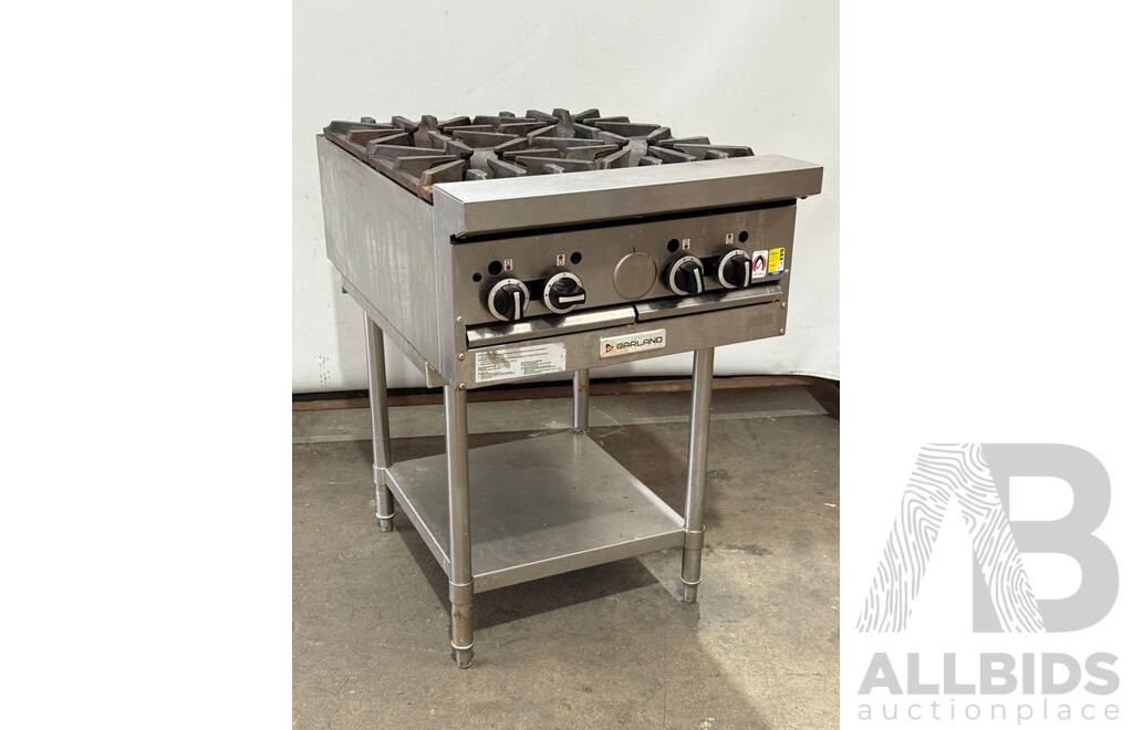 Garland 4 Burner Natural Gas Cooker
