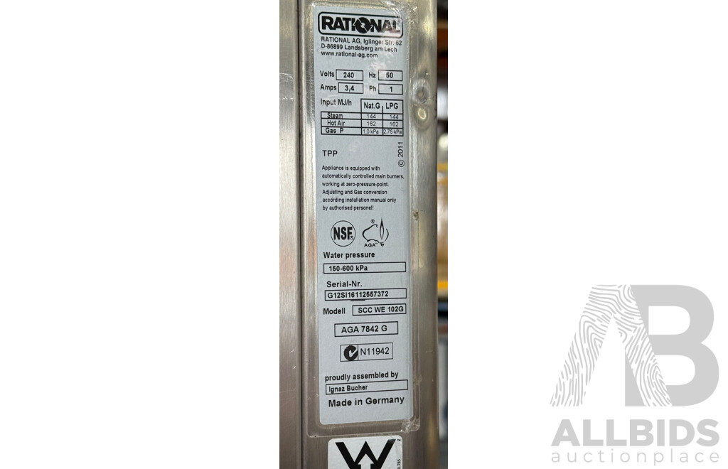 Rational Self Cooking Combi Oven