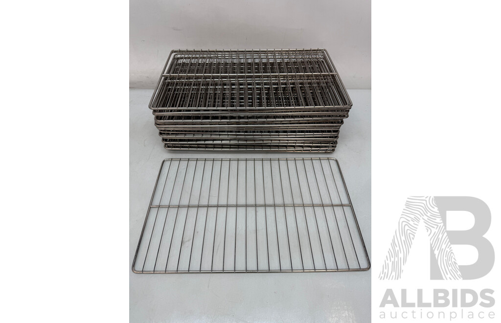 Commercial Wire Coking Racks - Lot of 27