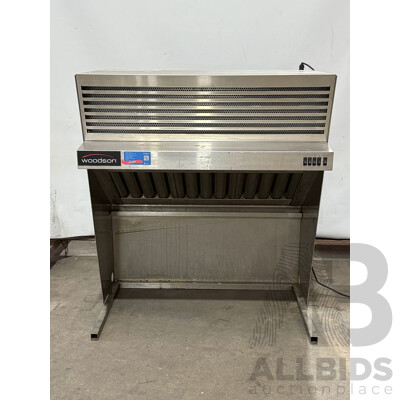 Woodson Countertop Ductless Filter Hood - 1000mm