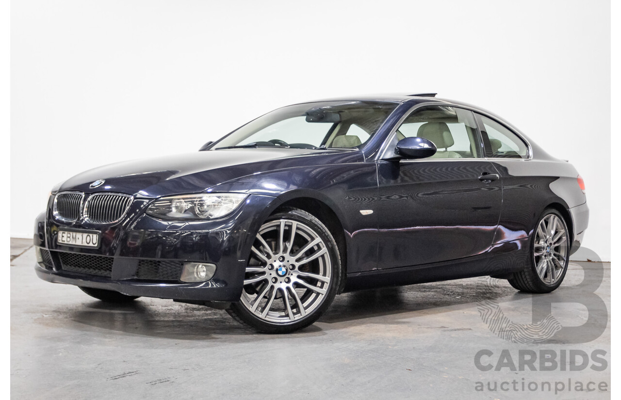 09/2006 BMW 325i RWD E92 2D Coupe Monaco Blue Metallic 2.5L