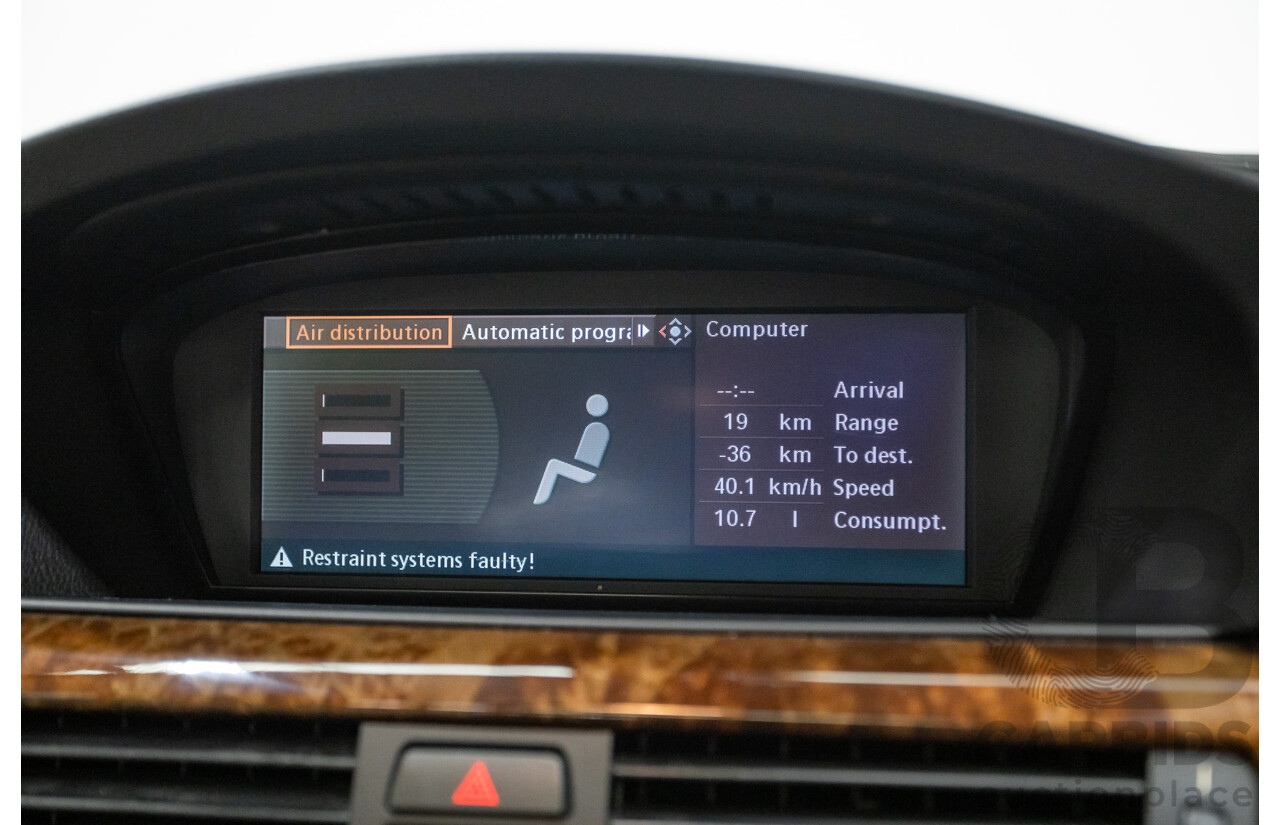 09/2006 BMW 325i RWD E92 2D Coupe Monaco Blue Metallic 2.5L