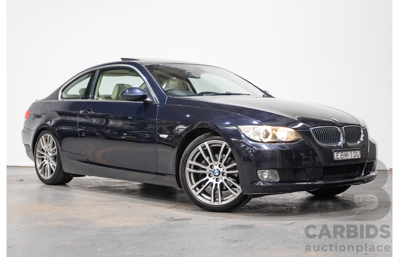 09/2006 BMW 325i RWD E92 2D Coupe Monaco Blue Metallic 2.5L