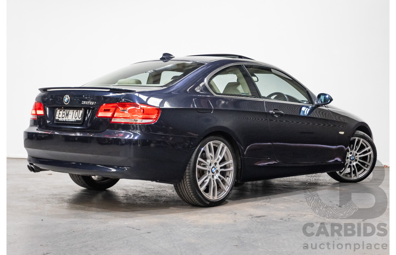 09/2006 BMW 325i RWD E92 2D Coupe Monaco Blue Metallic 2.5L