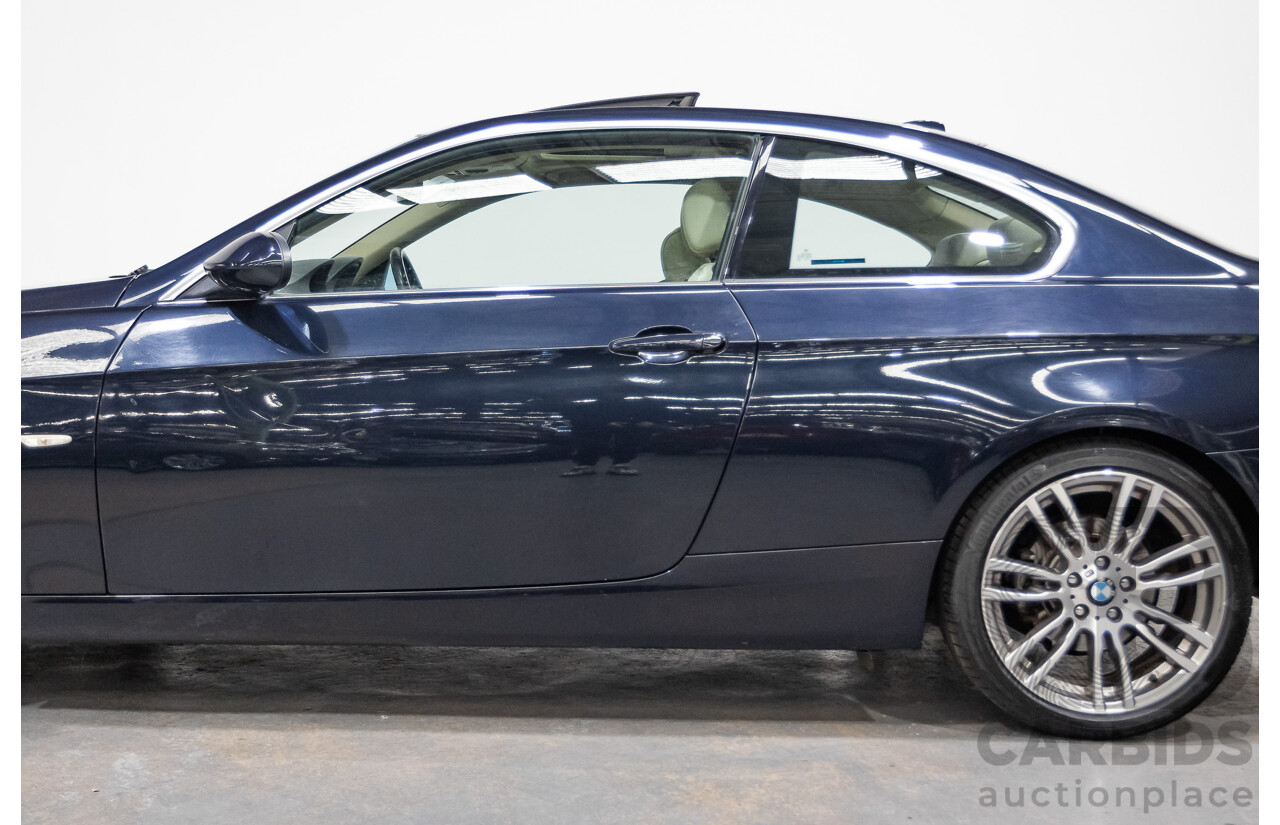09/2006 BMW 325i RWD E92 2D Coupe Monaco Blue Metallic 2.5L