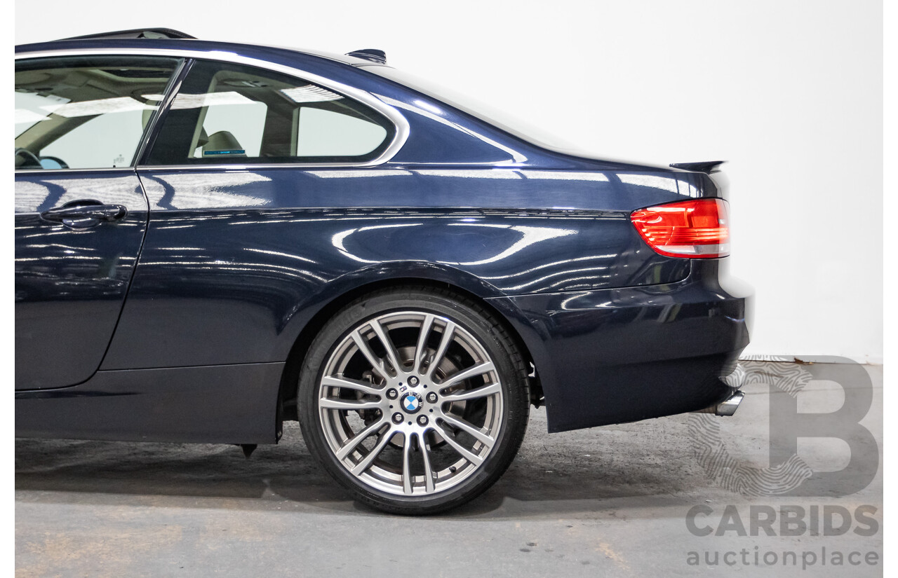 09/2006 BMW 325i RWD E92 2D Coupe Monaco Blue Metallic 2.5L