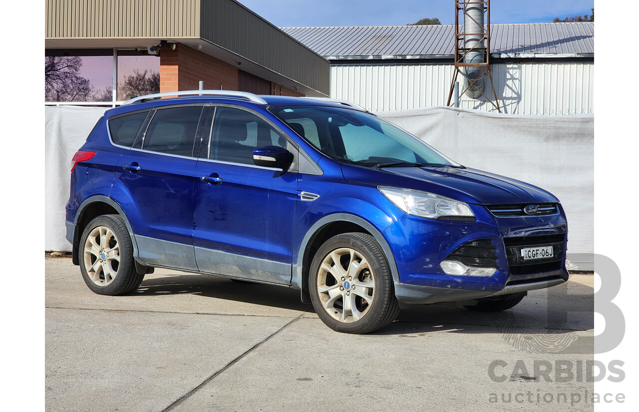 8/2015 Ford Kuga Trend (awd) TF 4d Wagon Blue 2.0L