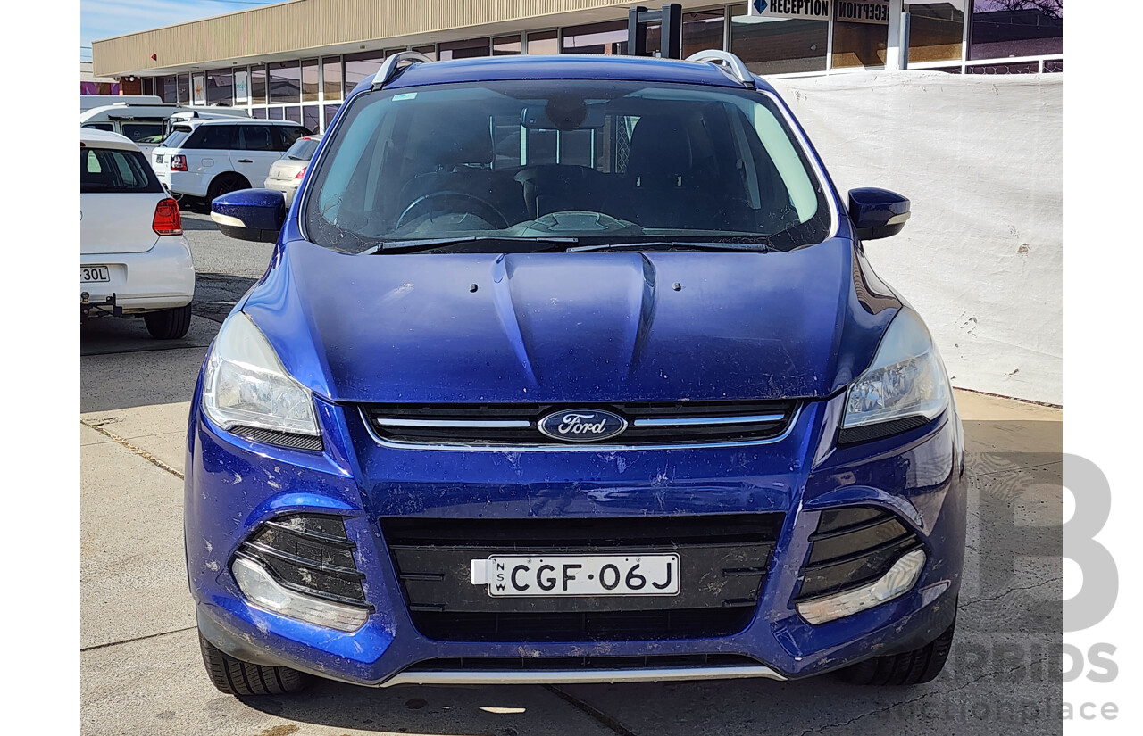 8/2015 Ford Kuga Trend (awd) TF 4d Wagon Blue 2.0L