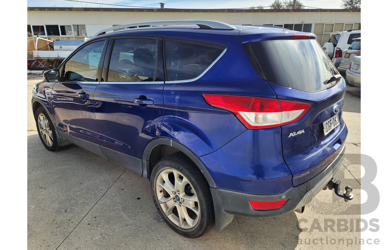 8/2015 Ford Kuga Trend (awd) TF 4d Wagon Blue 2.0L