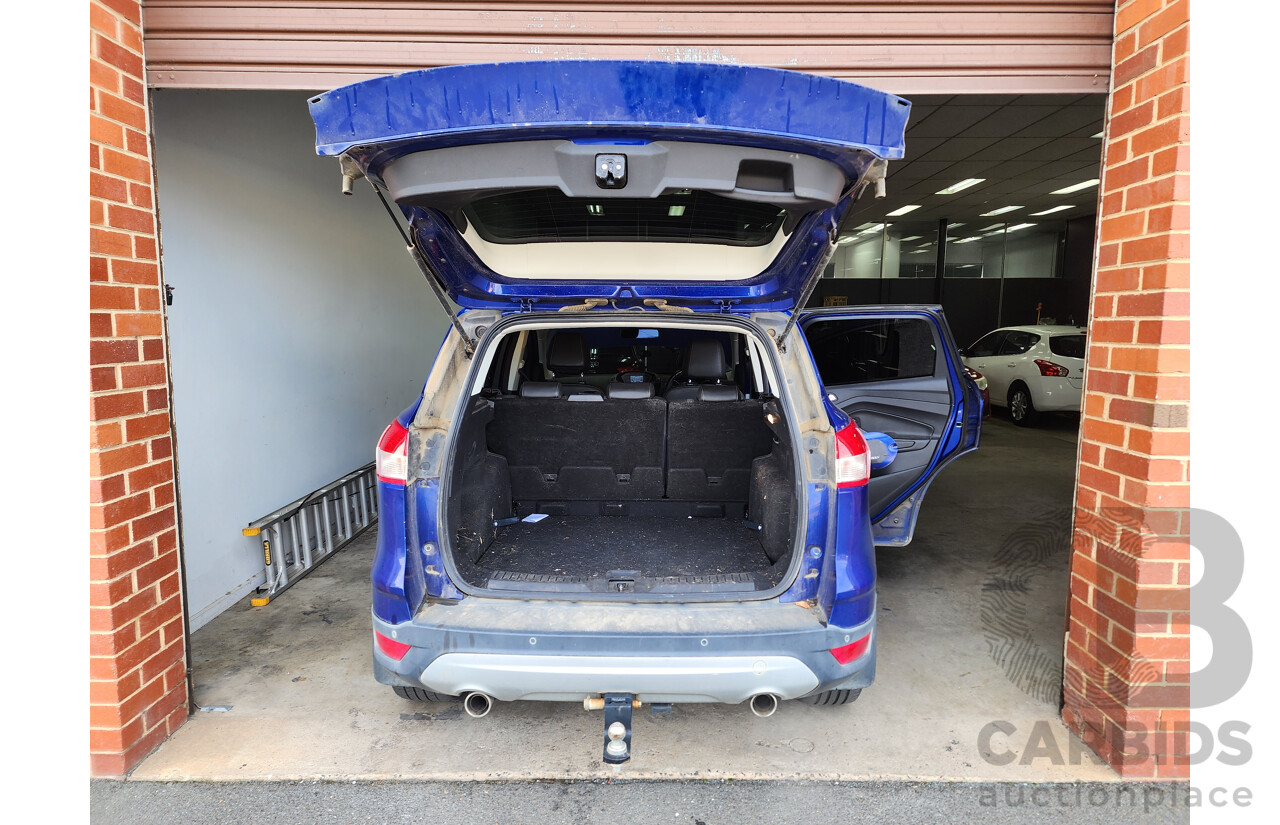 8/2015 Ford Kuga Trend (awd) TF 4d Wagon Blue 2.0L