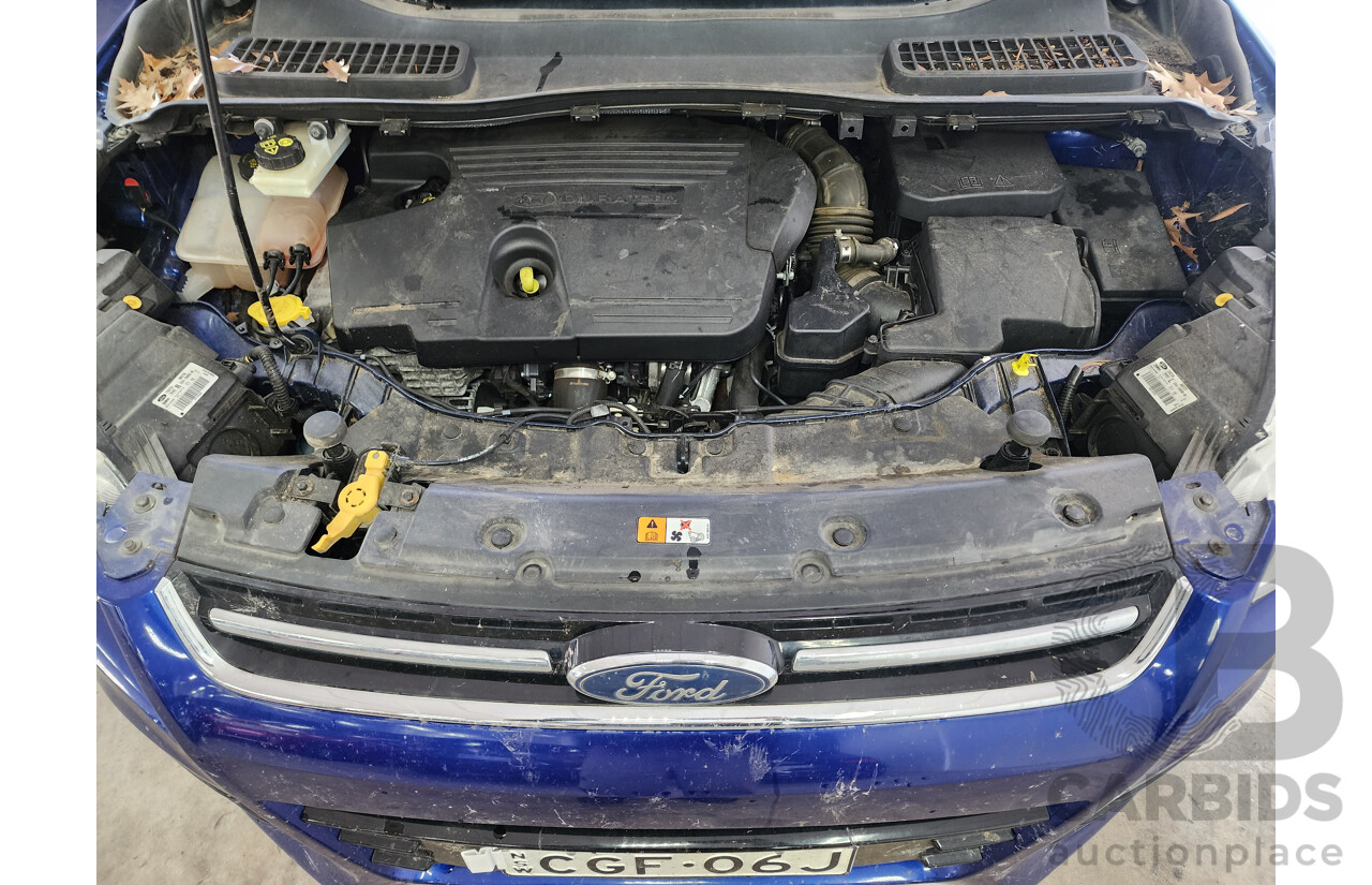 8/2015 Ford Kuga Trend (awd) TF 4d Wagon Blue 2.0L