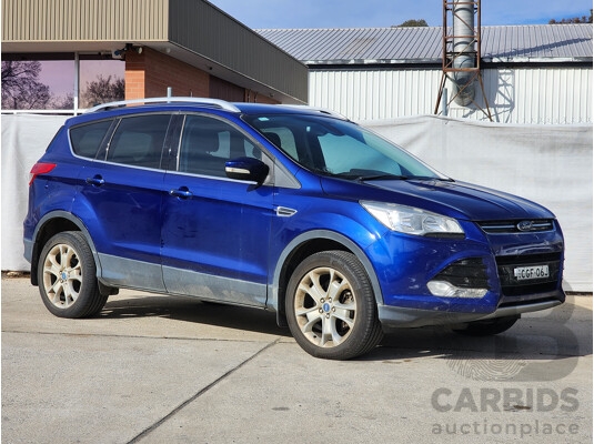 8/2015 Ford Kuga Trend (awd) TF 4d Wagon Blue 2.0L