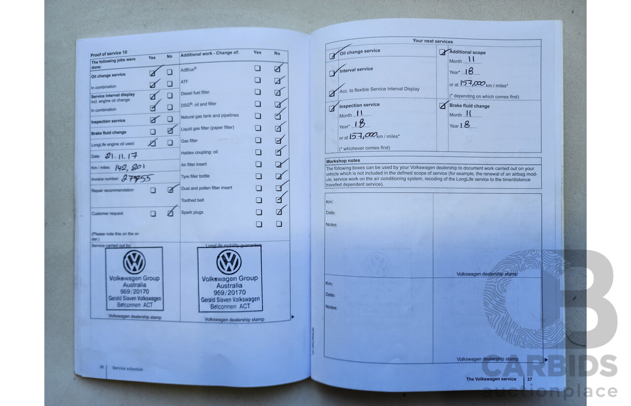 11/2011 Volkswagen Tiguan 103 TDI 5NC MY11 4d Wagon White 2.0L