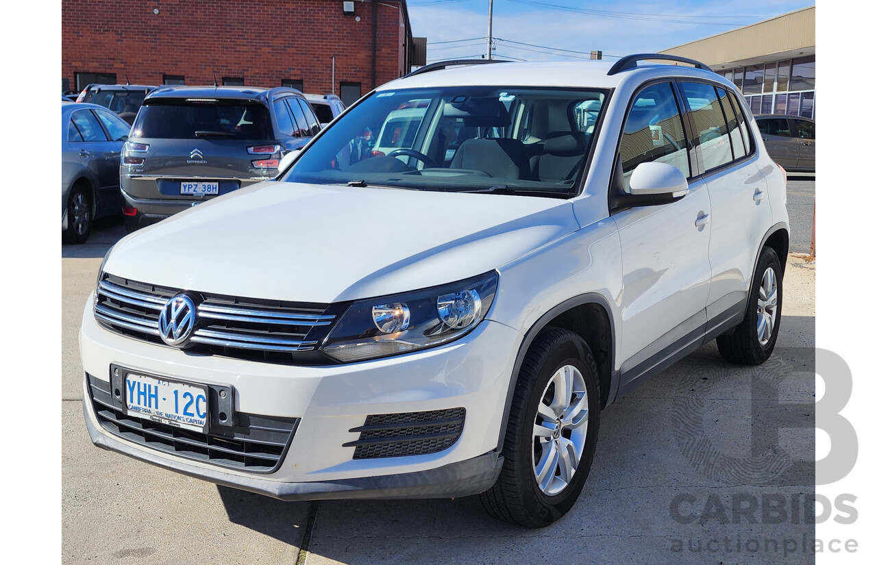 11/2011 Volkswagen Tiguan 103 TDI 5NC MY11 4d Wagon White 2.0L