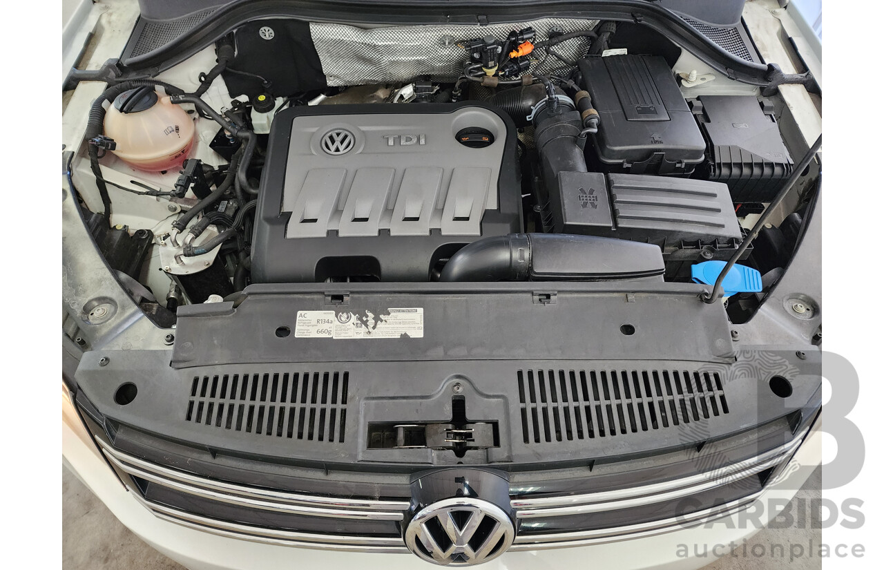 11/2011 Volkswagen Tiguan 103 TDI 5NC MY11 4d Wagon White 2.0L