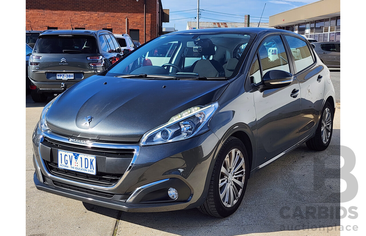 1/2016 Peugeot 208 Active MY16 5d Hatchback Grey 1.2L