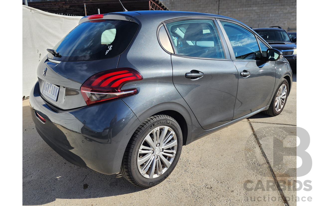 1/2016 Peugeot 208 Active MY16 5d Hatchback Grey 1.2L