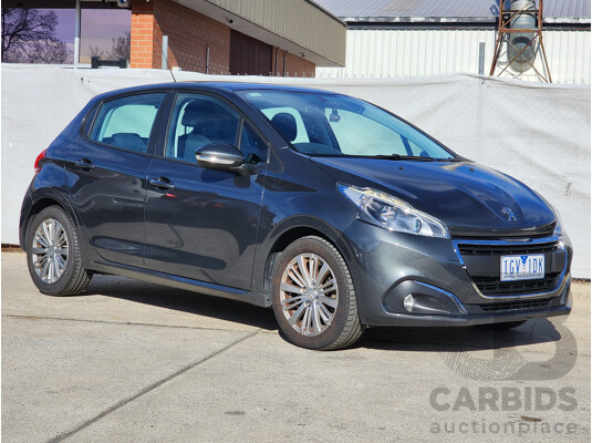 1/2016 Peugeot 208 Active MY16 5d Hatchback Grey 1.2L