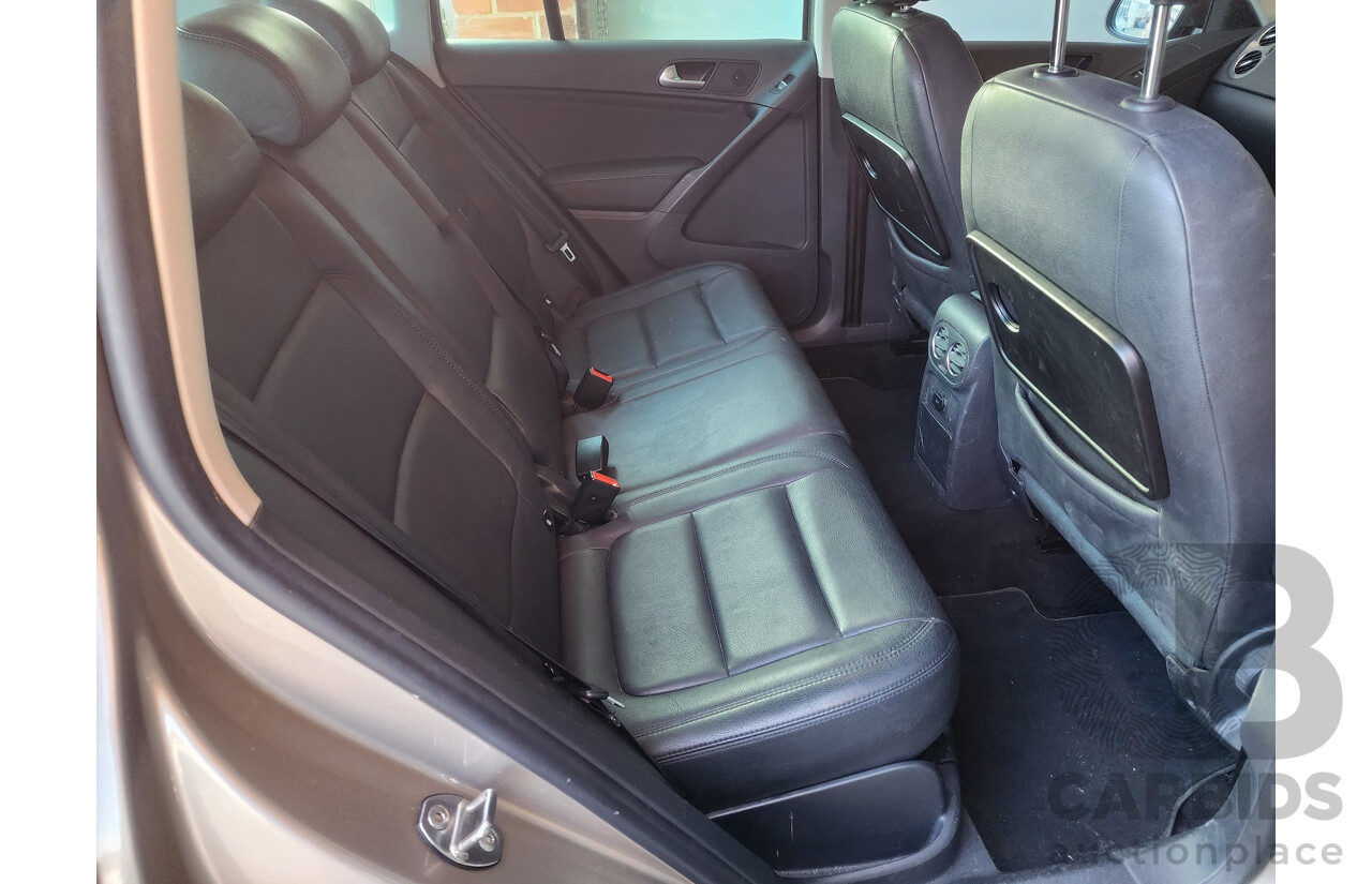 /2015 Volkswagen Tiguan 132 TSI (4x4) 5NC MY15 4d Wagon Beige 2.0L