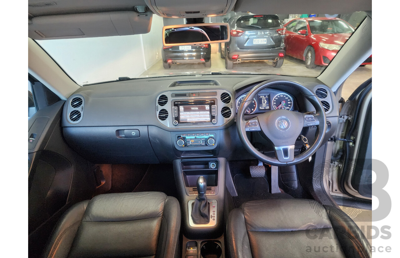 /2015 Volkswagen Tiguan 132 TSI (4x4) 5NC MY15 4d Wagon Beige 2.0L
