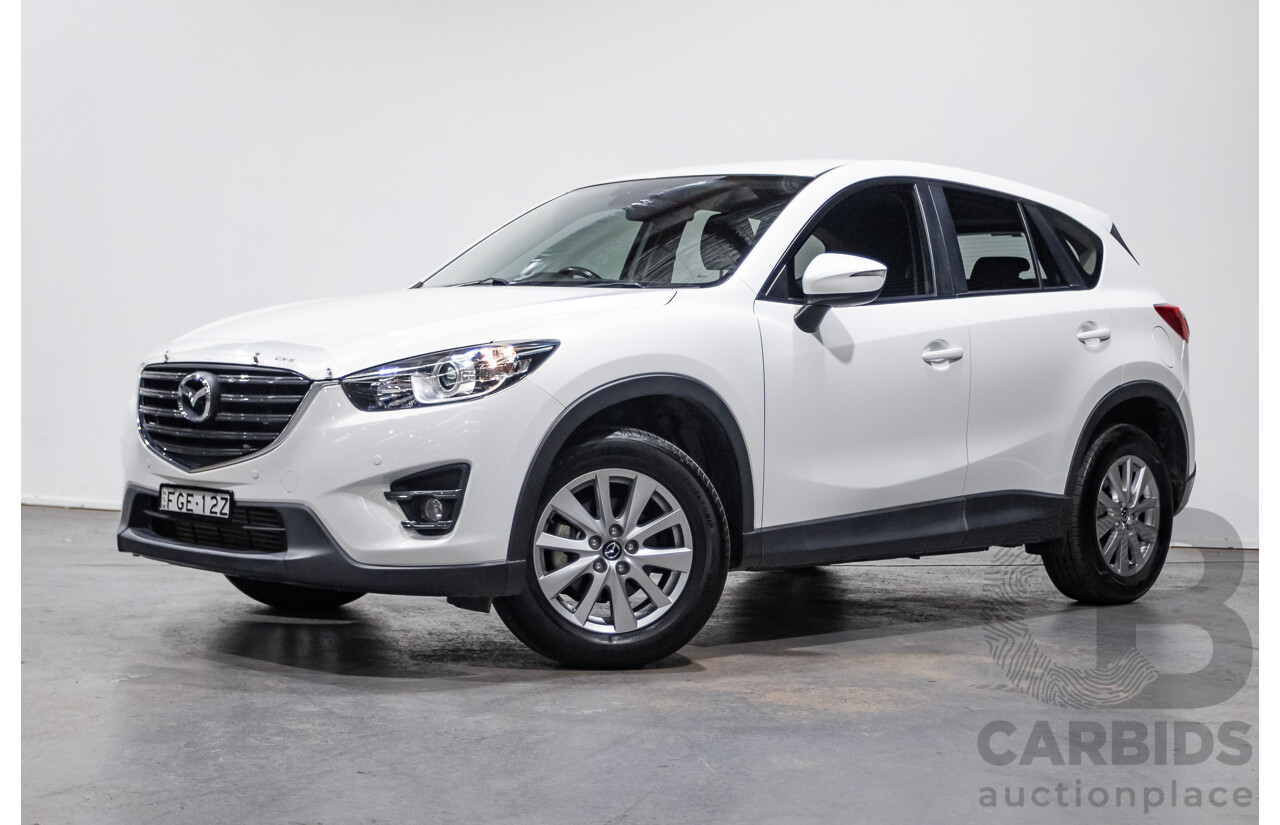 12/2016 Mazda CX-5 MAXX SPORT (AWD) MY17 4D Wagon White Turbo Diesel 2.2L