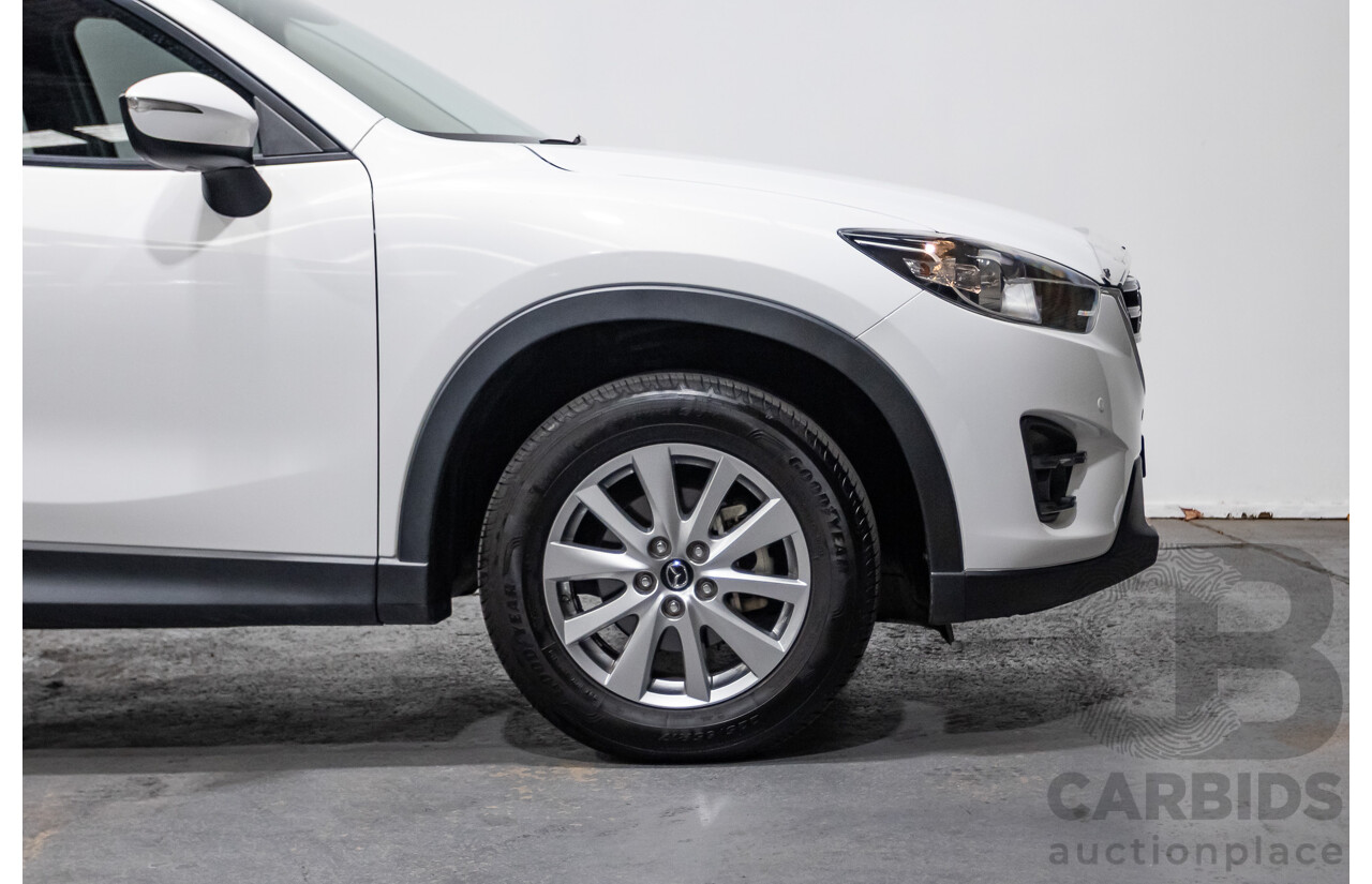 12/2016 Mazda CX-5 MAXX SPORT (AWD) MY17 4D Wagon White Turbo Diesel 2.2L