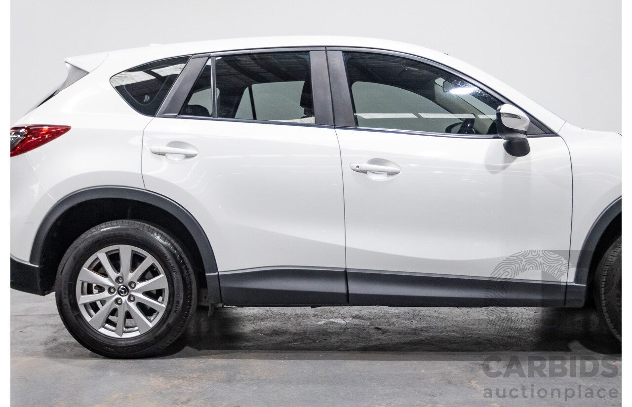 12/2016 Mazda CX-5 MAXX SPORT (AWD) MY17 4D Wagon White Turbo Diesel 2.2L