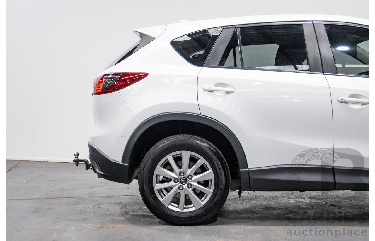 12/2016 Mazda CX-5 MAXX SPORT (AWD) MY17 4D Wagon White Turbo Diesel 2.2L