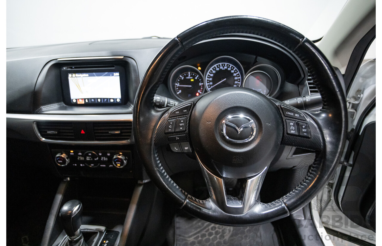 12/2016 Mazda CX-5 MAXX SPORT (AWD) MY17 4D Wagon White Turbo Diesel 2.2L