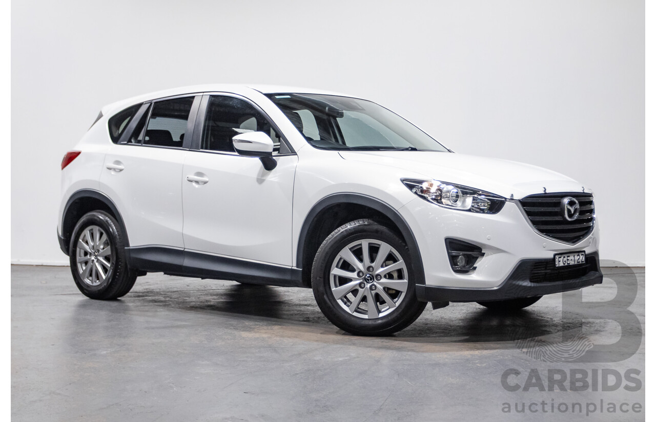 12/2016 Mazda CX-5 MAXX SPORT (AWD) MY17 4D Wagon White Turbo Diesel 2.2L