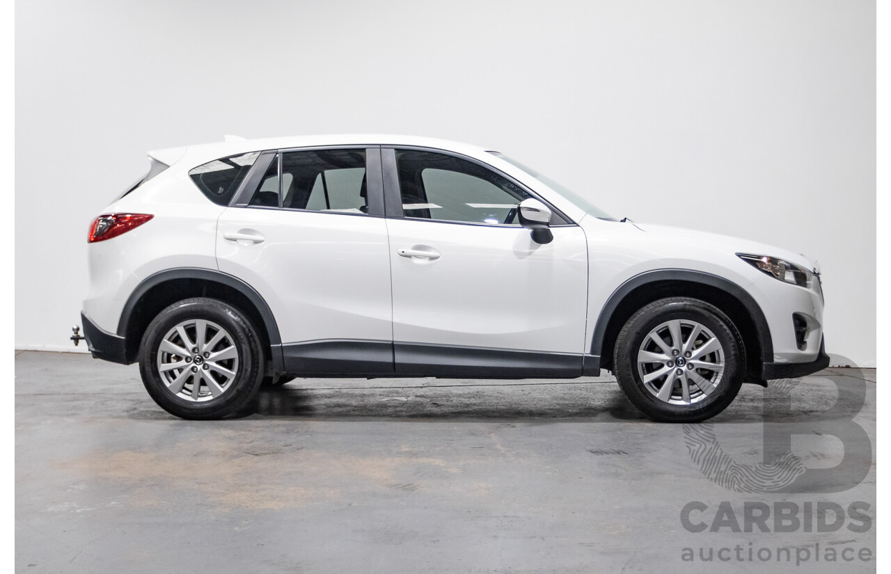12/2016 Mazda CX-5 MAXX SPORT (AWD) MY17 4D Wagon White Turbo Diesel 2.2L